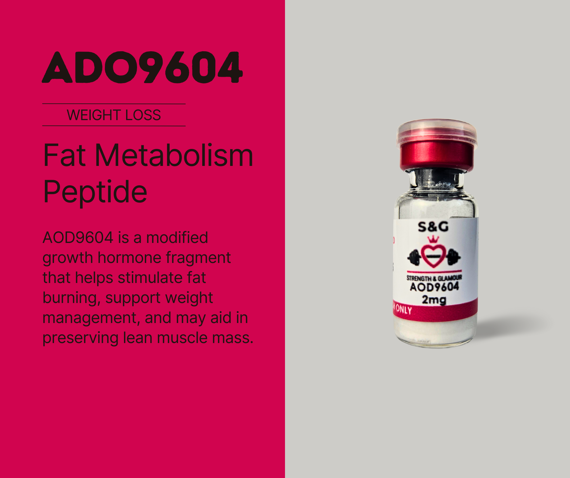 AOD9604 – S&G Compounding