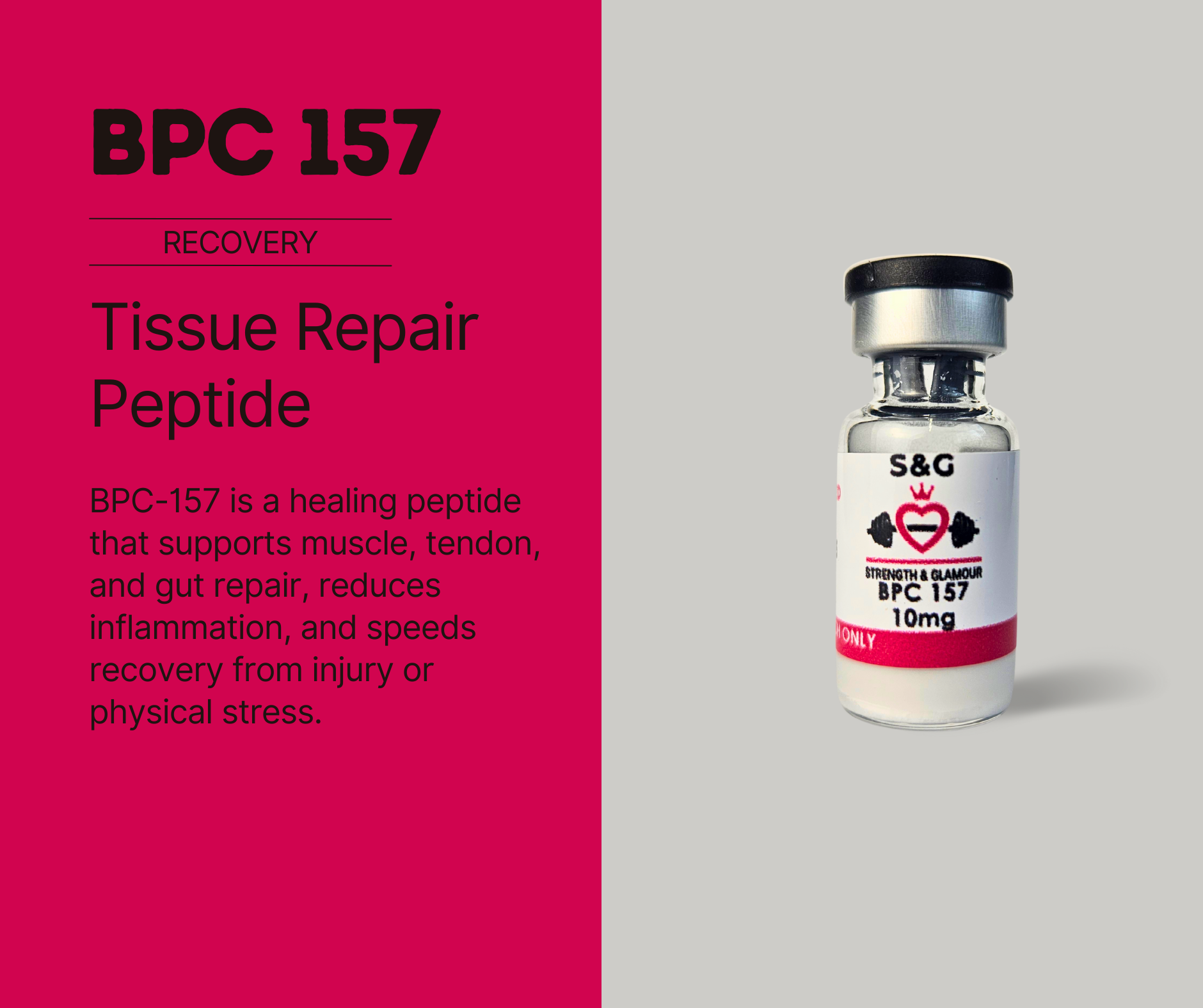 BPC 157 S&G Compounding - Strength and Glamour BPC 157 S&G Compounding - Strength and Glamour